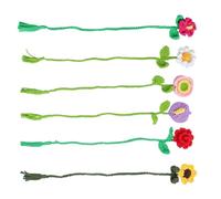 Kit Crochet Débutant Kit Crochet et Tricot avec Crochets, Aiguilles | Paquet de marque-page de crochet fait à la main facile à apprendre artisanat pour débutants, femmes, hommes