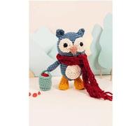Kit Crochet Hibou au Potager - DMC : kit complet et adorable pour créer votre petit hibou jardinier au crochet(...) - Bleu Bleu
