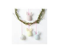 Kit Crochet - Oufs de Pâques Ricorumi Nilli Nilli de : Une décoration pascale moderne et colorée à réaliser soi-même(...) - Blanc