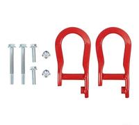 Kit Crochet Remorquage Installation pour facile Dégâts Kit Crochet(Red) | Numéros OEM 84072462, 84072463, 84192871, remplacement exact, vérifiez pour avant achat