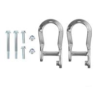 Kit Crochet Remorquage Installation pour facile Dégâts Kit Crochet(Silver) | Numéros OEM 84072462, 84072463, 84192871, remplacement exact, vérifiez pour avant achat