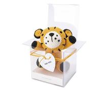 Kit crochet - RICO DESIGN - Tigre - Jaune - 10,5 x 10,5 x 10,5 cm - À partir de 3 ans