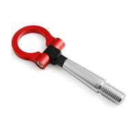 Kit Crochets D'anneau Remorquage Voiture Pour Mitsubishi Pour Lancer Pour EVO X 10 2008-2016 Barre Remorquage Remorque Cache-œillets remorquage voiture(ROUGE)