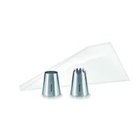 KIT CROQUETAS GrandCHEF, 10 BOLSAS, 2 BOQUILLAS