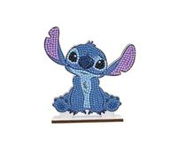 Kit Crystal Art Figurine en bois à diamanter Stitch 2D