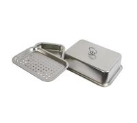 LE MARQUIER - Kit Cuisson Vapeur : Plat + Support ajouré + Cloche Forme rectangulaire