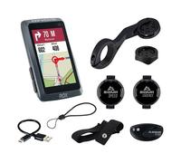 SIGMA ROX 12.1 Evo Compteur Vélo sans Fil 3" | Fabriqué en Allemagne | GPS avec 150 Fonctions, GLONASS & Bluetooth - Navigateur Vélo Compatible Komoot & VAE - Set de Base, Gris Nuit