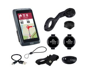 KIT CYCLOCOMPUTER SIGMA ROX 12.1 EVO AVEC CAPTEURS GRIS FON - 01042 -
