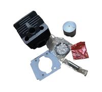 Kit Cylindre 34 mm Compatible avec débroussailleuse CG260 BG260 1E34F 25 cm³ : Ensemble Cylindre, Piston, Segments, axe, Clip.