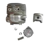 KIT cylindre 365XP 48MM, admission ronde/carrée précoce for tronçonneuse 365 371 372, assemblage de CLIPS de segments de PISTON 503691073(48mm Round 2 Rings)