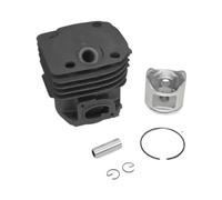 KIT cylindre 365XP 48MM, admission ronde/carrée précoce for tronçonneuse 365 371 372, assemblage de CLIPS de segments de PISTON 503691073(48mm Square 1 Ring)