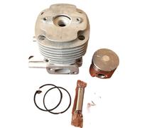 Kit cylindre 40 mm compatible avec débroussailleuses B45 RC45 BP45 GP450 DYB454 : ensemble cylindre, segments de piston, axe et clips.