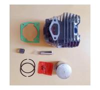 Kit Cylindre 43 mm avec Joint TG455 4500 G4500 45 cm³ (Piston, Segments, Axes, Clips) Compatible avec Les Moteurs 1E43F.