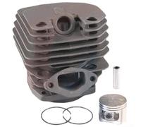 Kit cylindre 43 mm et piston pour tronçonneuse Zenoah 45cc 4500, assemblage complet en métal avec anneaux et circlips pour équipement électrique extérieur