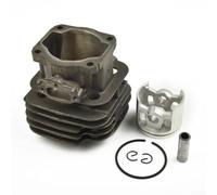 Kit cylindre 44 mm pour 111 115 PS-52, compatible avec les pièces de tronçonneuse DCS520 DCS5200I, kit de remplacement avec anneaux et broches pour jardin