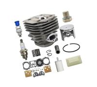 Kit Cylindre 45 mm, Piston, roulement, carburateur, Compatible avec tronçonneuses 154, 254, 154XP et 254XP. Bougie d'allumage, décompression, Carburant, pièce de Rechange.
