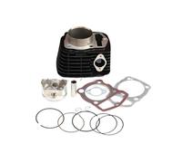 Kit cylindre 65,5 mm 15 mm CB250 250 cm³ compatible avec les moteurs L ZS 250 cm³ 165 mm (pièces détachées for pit bike et dirt bike).