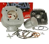 Kit Cylindre AIRSAL 70 CC Sport en Aluminium pour Aprilia, Amico AC (1991-1992), (à partir de 1993), GL, Sport, SR 50 (jusqu'à 1994), MBK, Booster, Slider, Yamaha BWs, Stunt, Target, Zuma
