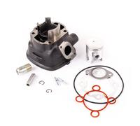 Kit cylindre AIRSAL Sport Gris fonte 50 cc pour, d = 40 mm Aprilia, Area 51, Gulliver, SR50, Panasonic, Benelli, 492, K2, Beta, Ark Eikon, ital Jet, Dragster, Malaguti F12 Phantom, F15 Firefox, MBK Mach G, Yamaha, Aerox, Nitro, Jog RR 50