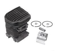 Kit cylindre de remplacement 42,5 mm avec piston et anneaux clip pour tronçonneuse 025 023 MS250 MS230 Service et restauration