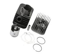 Kit cylindre et piston gros alésage 43 mm 65 cm³ for Ciao Boss 50 Boxer Grillo Si Bravo Ceao 50 cm³ 10 mm 2 temps