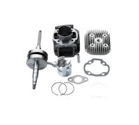 Kit Cylindre Gros alésage 70 cm³ avec Vilebrequin Racing for Scooter MBK 50 Next One Rocket Spirit Track Stunt 50 cm³ 47 mm / 10 mm 2T