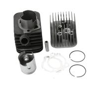 Kit Cylindre Gros Alésage, Culasse Et Piston Compatibles Avec Ciao Boss 50 Boxer Grillo Si Bravo Ceao 50cc 10mm 2 Temps 43mm 65cc