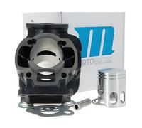 Kit cylindre Moto Force 50 cc de rechange pour AC, 10 mm Axe de piston Aprilia, Amico (1991-1992), (à partir de 1993), GL, Sport, SR 50 (jusqu'à 1994), MBK, Booster, Slider, Yamaha BWs, Stunt, Target, Zuma