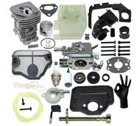 Kit cylindre piston 40 mm pour McCulloch M4620 Poulan 2750 2775 2275 2900 3050 Poulan Pro PP295 PP310 PP315 PP4620AV PP4620AVHD PP4620AVL PP4620AVX Crafts homme 94444 14460 358350240 358351191