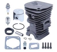 Kit cylindre-Piston 40mm for tronçonneuse Hus 340 345, remplacement des joints de Valve de décompression 503870276 w, filtre à carburant