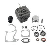 Kit cylindre piston 48 mm 034 AV Super 036 MS360 tronçonneuse, pour revêtement nikasil, pièce de rechange 1125 020 1215, kit complet avec joints et roulements