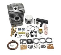 Kit Cylindre-Piston-carburateur 47 mm Compatible avec Les tronçonneuses MS290, MS310, 029, MS390, 039 et MS 290, 310 390. Pièces de Rechange for la réparation du Guide-chaîne, l'écrou Cordon Lanceur