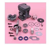 Kit Cylindre-Piston de 38 mm for Vilebrequin MS180 018 MS 180, roulement de Vilebrequin, Joint d'huile, Carter Moteur, pièce de Rechange for tronçonneuse