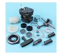 Kit Cylindre-Piston de 44 mm for tronçonneuse 340, 345 et 350, Tampon de Vilebrequin, Filtre à air, pièces de Rechange