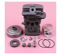 Kit cylindre-piston de 44 mm for tronçonneuse MS251 MS 251, pignon d'embrayage, tambour, jante, roulement, rondelle, pièce de rechange