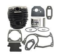 Kit Cylindre-Piston de 45 mm, Ensemble de Joints de carburateur for tronçonneuse à Essence 4500, 5200, 5800, 45cc, 52cc, 58cc