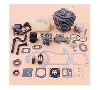 Kit Cylindre-Piston de 48 mm for carburateur MS360 036, Bobine d'allumage, Filtre à air, Carburant, Huile, Ligne, engrenage vis sans Fin, Ensemble Joints