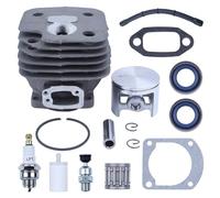 Kit Cylindre-Piston de 52 mm for tronçonneuse 272, 272XP, 268, Filtre à Carburant, Joint d'étanchéité, Bougie d'allumage, décompression