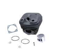 Kit cylindre-piston G5200 avec joint 45 mm et 45,2 mm, compatible avec les tronçonneuses 1E45F 5200, 5800, 5900 (52 cm³ et 58 cm³). Comprend segments, axes et clips de fixation.(Dia. 45mm 5200 52CC)