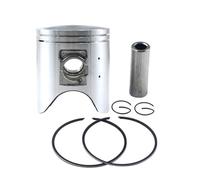 Kit cylindre piston Kit Segments Piston Moteur Moto, Alésage STD ~ + 100, Taille 66mm ~ 67mm Pour CRM250 246 Pour KAE MD24 Pour CRM 250(1Set 66.5mm)