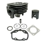Kit cylindre-piston P2R CYLINDRE SCOOT ADAPTABLE PEUGEOT 50 LUDIX ONE-TREND-SNAKE-CLASSIC, VIVACITY 2T 2008+, KISBEE 2T 2013+, CITYSTAR -P2R FONTE AVEC