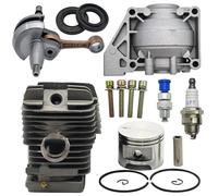 Kit cylindre-piston-vilebrequin 49 mm for tronçonneuse Stihl MS390 MS290 MS310 039 029, joint d'étanchéité de base de carter de moteur, remplacement 1127 020 1216 performance