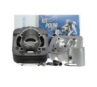 Kit cylindre POLINI Sport 70 cc pour filetage (Long) Piaggio, DIESIS, Fly, Free, Liberty, NRG mc2, MC3, S, Storm, TPH, Zip Base SSL Sfera, Vespa, Et2, LX, LXV, Gilera Stalker, Easy Moving, Ice, Derbi, Atlantis (à partir de 2002), Boulevard, Bullet 50