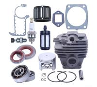 Kit Cylindre Scie à pour chaîne MS361 avec pour piston 47mm Roulements Joints Haute Performance pour Tronçonnage pour professionnel