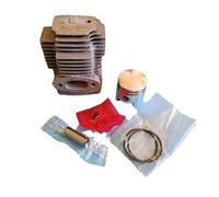 Kit Cylindre TL23 Compatible avec Moteurs EB23, TU23 et TLE23 2 Temps 23 cm³ for débroussailleuse. Comprend Piston, Segments et goupille de Verrouillage.