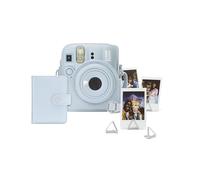 Kit d’Accessoires pour Appareil Photo instantané Instax Mini 13 Contenant Un étui prêt à photographier, Un Mini Album et des Clips Photo, Bleu Glacé
