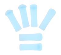 Kit D’accessoires pour Oreilles 6 Pièces en Silicone Bleu, Embouts Souples | Bouche et Nez, Usage Adulte, Nettoyage Rapide du Cérumen, Format Pratique