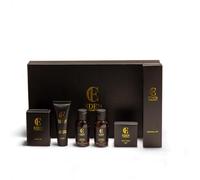 Kit d’Accueil Salle de Bain Luxe pour Airbnb, Hôtels & Gîtes Premium | Cosmétiques Parfumés Bois & Noix de Coco + Kit Dentaire Éco & Vanity Set | Coffret Magnétique Élégant | Lot de 40 Kits Complets I