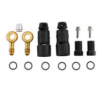 Kit d’adaptateurs hydraulique Jagwire Pro Quick-Fit Adapter-Avid XX SRAM® Guide Ultimate, Guide RSC B1, RS B1, R B1; Avid® XX World Cup 2010-2011 Noir