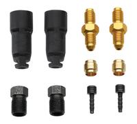 Kit d’adaptateurs hydraulique Jagwire Pro Quick-Fit Adapter-Magura 0-degree Magura® Noir